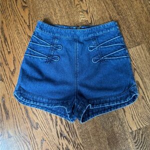 Denim High-Waisted Women Shorts